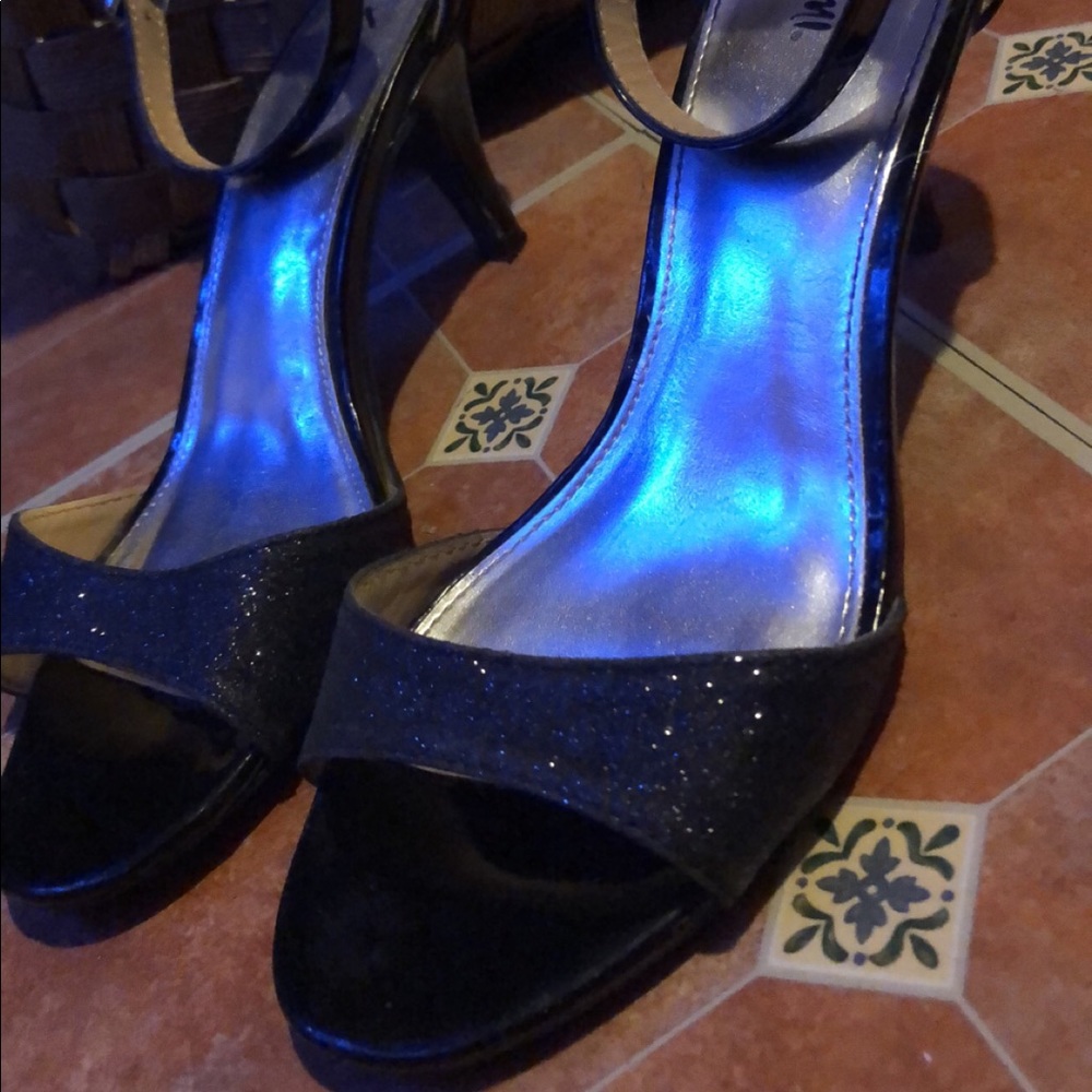 Black heels